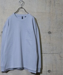 【i】OE天竺ステッチングロングスリーブTシャツ