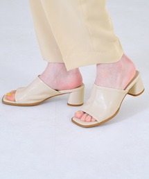 ORiental TRaffic | ■2022春夏新作■変形ヒールストレッチミュールサンダル/21206(サンダル)