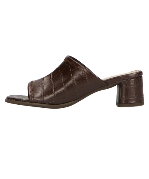 ORiental TRaffic(オリエンタルトラフィック)の「変形ヒールストレッチミュールサンダル/21206(サンダル・レディース・ブラック/ブラウン/ピンク/ホワイト・S/M/L/LL/3L/SS)」の16枚目の写真