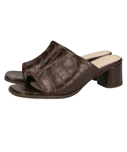 ORiental TRaffic(オリエンタルトラフィック)の「変形ヒールストレッチミュールサンダル/21206(サンダル・レディース・ブラック/ブラウン/ピンク/ホワイト・S/M/L/LL/3L/SS)」の10枚目の写真