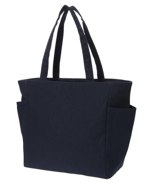 Maison de FLEUR(メゾンドフルール)の「サイドポケットMトートバッグ(トートバッグ・レディース・ブラック/ネイビー・FREE)」の8枚目の写真