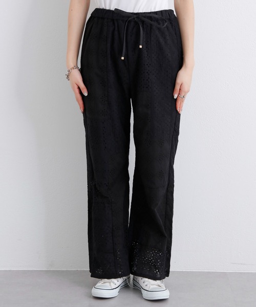 パッチワークレースイージーパンツ CIAOPANIC TYPY（チャオパニックティピー）の「パッチワーク