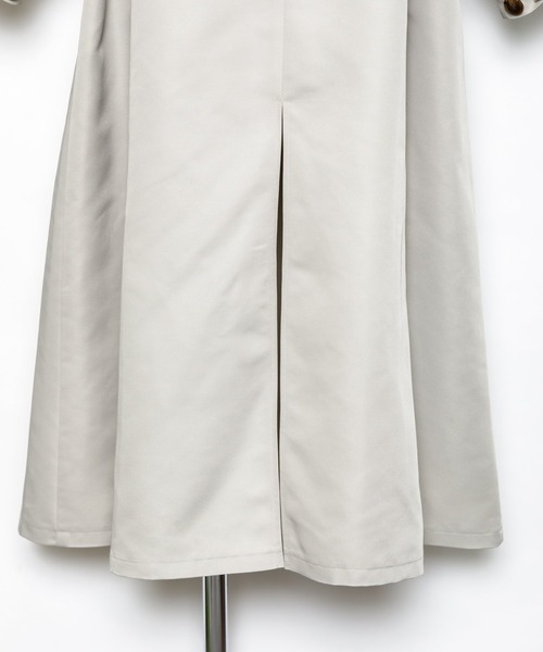 AS KNOW AS PINKY（アズノゥアズピンキー）の「ばさ重ねステンカラーコート（ステンカラーコート・レディース・ピンク/イエロー/ブルーグレー/ライトベージュ・FREE）」の16枚目の写真