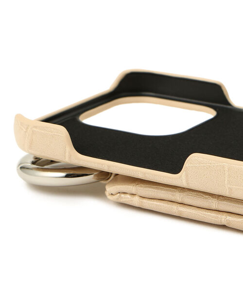 ajew（エジュー）の「ajew/エジュー/【ひも付き】クロコ iPhone13Pro（スマホケース/カバー・メンズ・ブラック/ベージュ/ネイビー/ブラウン/グリーン/ピンク・FREE/F）」の21枚目の写真