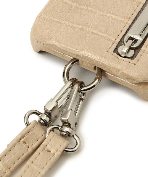 ajew（エジュー）の「ajew/エジュー/【ひも付き】クロコ iPhone13Pro（スマホケース/カバー・メンズ・ブラック/ベージュ/ネイビー/ブラウン/グリーン/ピンク・FREE/F）」の22枚目の写真