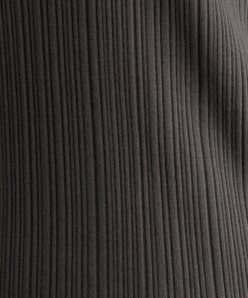 Andemiu（アンデミュウ）の「テレコタンク272897（タンクトップ・レディース・オフホワイト/ブラック/グレー・FREE）」の13枚目の写真