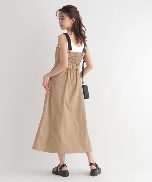 Andemiu（アンデミュウ）の「テレコタンク272897（タンクトップ・レディース・オフホワイト/ブラック/グレー・FREE）」の15枚目の写真