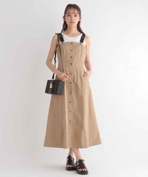 Andemiu（アンデミュウ）の「テレコタンク272897（タンクトップ・レディース・オフホワイト/ブラック/グレー・FREE）」の16枚目の写真