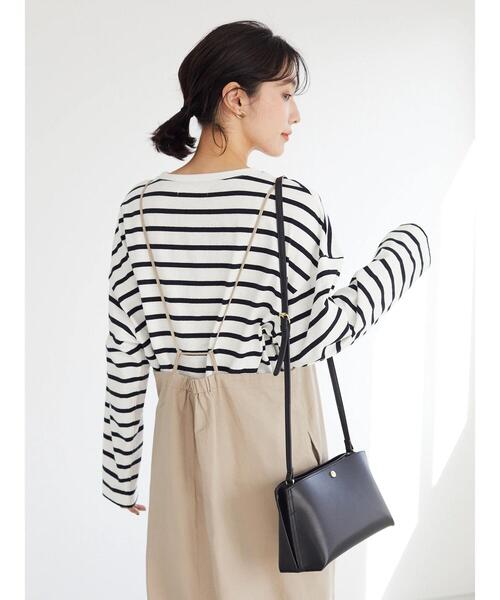 Green　Parks（グリーンパークス）の「ツイルキャミワンピース（ワンピース・レディース・ベージュ/ネイビー・FREE）」の21枚目の写真