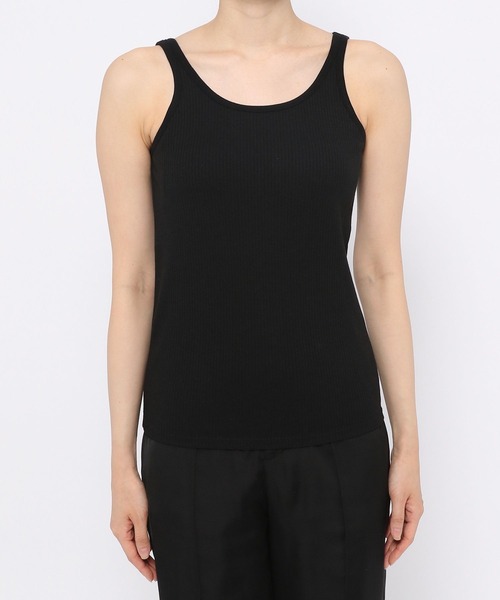 PAGEBOY(ページボーイ)の「バックオープンカップタンク(タンクトップ・レディース・ブラック/オフホワイト/ホワイト×ブラック/ベージュ系その他・FREE)」の13枚目の写真