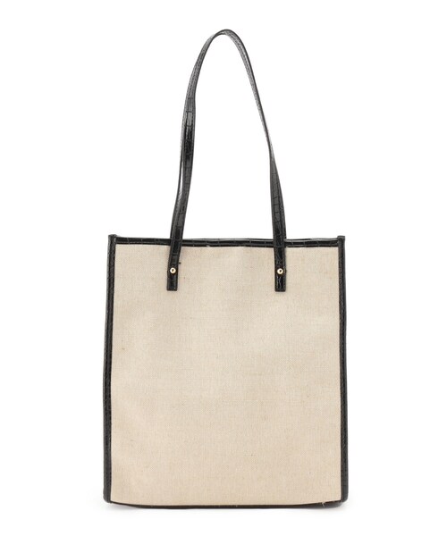 Ober Tashe(オーバータッシェ)の「パイピングA4トート(トートバッグ・レディース・ブラック系5/ブラック系8/ブラウン系6/ベージュ系8/ライトグリーン系・FREE)」の13枚目の写真