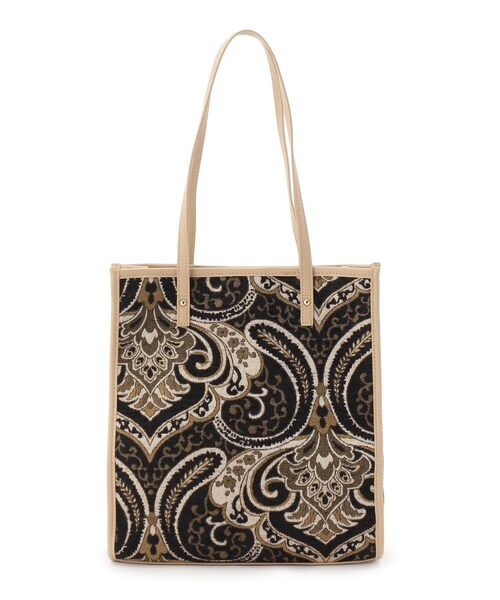 Ober Tashe(オーバータッシェ)の「パイピングA4トート(トートバッグ・レディース・ブラック系5/ブラック系8/ブラウン系6/ベージュ系8/ライトグリーン系・FREE)」の14枚目の写真