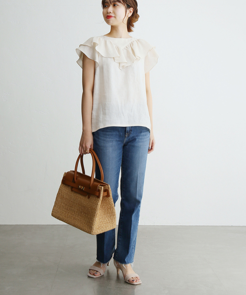 COTTO(コトゥ―) アバカレザーコンビ ハンドバッグ バッグ 