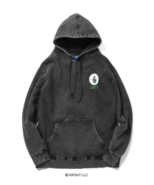 Lafayette ラファイエット 鬼フェード スウェットフーディ M 墨黒 LFYT × GIZ - MTA HOODIE LA240504