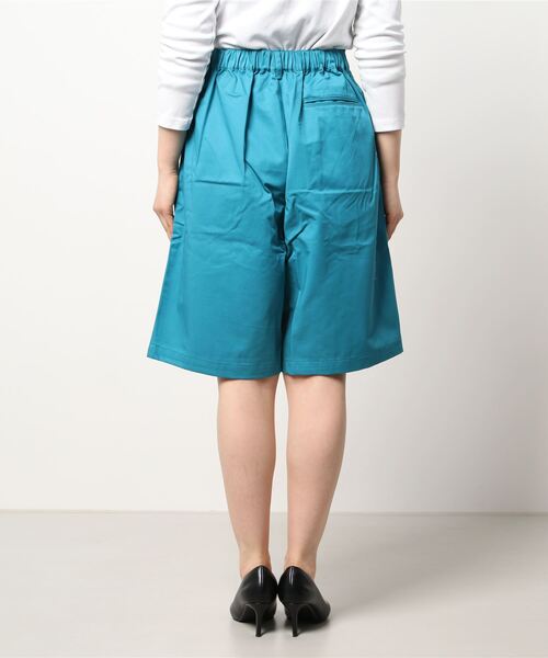 SPINNS（スピンズ）の「TWL素材 カラーハーフパンツ（その他パンツ・レディース・ブラック/ベージュ/ブルー/レッド/キャメル/オリーブ/オフホワイト・ONESIZE）」の16枚目の写真