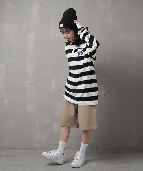 SPINNS（スピンズ）の「TWL素材 カラーハーフパンツ（その他パンツ・レディース・ブラック/ベージュ/ブルー/レッド/キャメル/オリーブ/オフホワイト・ONESIZE）」の20枚目の写真