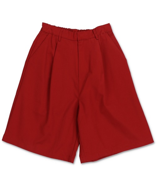 SPINNS（スピンズ）の「TWL素材 カラーハーフパンツ（その他パンツ・レディース・ブラック/ベージュ/ブルー/レッド/キャメル/オリーブ/オフホワイト・ONESIZE）」の14枚目の写真