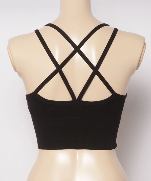 WC（ダブル シー）の「クロスデザインキャミ（キャミソール・レディース・ブラック/ホワイト・FREE）」の10枚目の写真