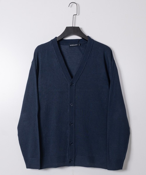 JOHN'S CLOSET（ジョンズクローゼット）の「【50】セミルーズシルエットカーディガン（カーディガン/ボレロ・メンズ・ベージュ/ブラック/グレー/グリーン/レッド/ネイビー・LARGE/MEDIUM/X-LARGE）」の5枚目の写真