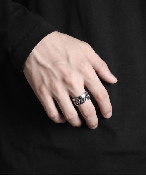 REBALANCE(リバランス)の「メンズプレミアムリング(リング・メンズ・A/B/C/D/E/F/G/H/I/J/K/L/M/N・SMALL/MEDIUM/LARGE)」の17枚目の写真