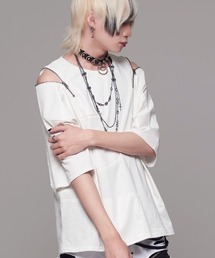 シヴァーライズ　ベロア　ドレープ　トップス　V系　ホスト系 CIVARIZE（シヴァーライズ）の「『CIVARIZE』ベロアチェーン