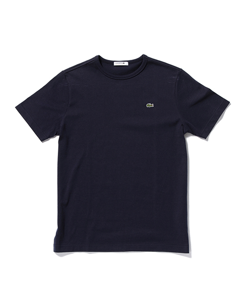 LACOSTE（ラコステ）の「LACOSTE / ロゴ クルーＴ（Tシャツ/カットソー・メンズ・ホワイト/ライトグレー/ネイビー・4/3/2）」の5枚目の写真