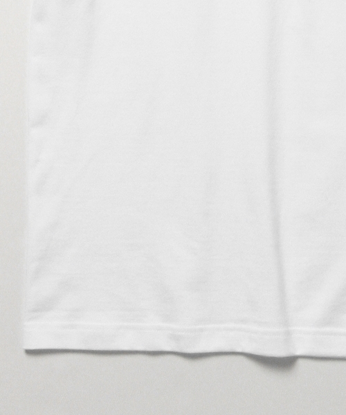 LACOSTE（ラコステ）の「LACOSTE / ロゴ クルーＴ（Tシャツ/カットソー・メンズ・ホワイト/ライトグレー/ネイビー・4/3/2）」の22枚目の写真