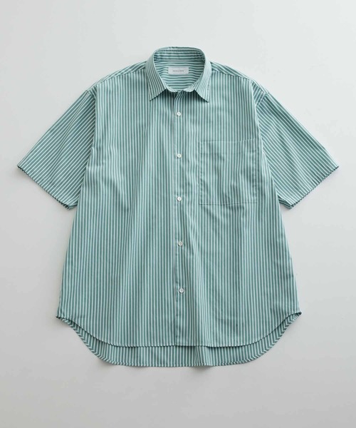 ADAM ET ROPE'(アダムエロペ)の「ビッグシルエット レギュラーカラー アソート 半袖シャツ(シャツ/ブラウス・メンズ・ベージュ系その他2/グリーン系その他/パープル系その他/ホワイト系その他4・L/M)」の15枚目の写真