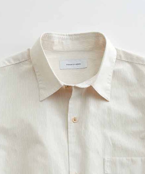 ADAM ET ROPE'(アダムエロペ)の「ビッグシルエット レギュラーカラー アソート 半袖シャツ(シャツ/ブラウス・メンズ・ベージュ系その他2/グリーン系その他/パープル系その他/ホワイト系その他4・L/M)」の17枚目の写真