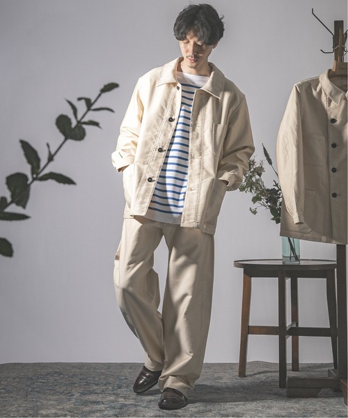 【値下げ】『ETS.MATERIAUX』\"French work vest\" ナイジェル・ケーボン】MAN / フレンチワークベスト - リネン