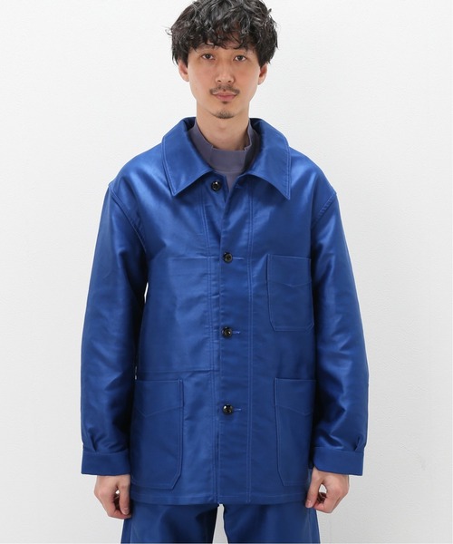 ETS.MATERIAUX マテリオ　カバーオール 3 ブルー セール】【限定商品】 ETS.MATERIAUX / マテリオ FRENCH WORK