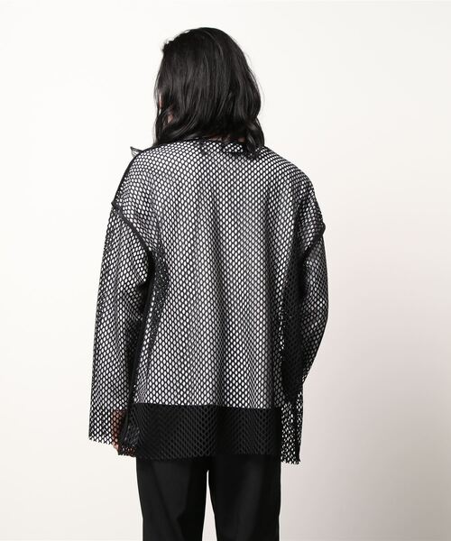 UNITED TOKYO(ユナイテッドトウキョウ)の「ボートメッシュプルオーバー(Tシャツ/カットソー・メンズ・ホワイト/ブラック/ブルー・3/2/1)」の13枚目の写真