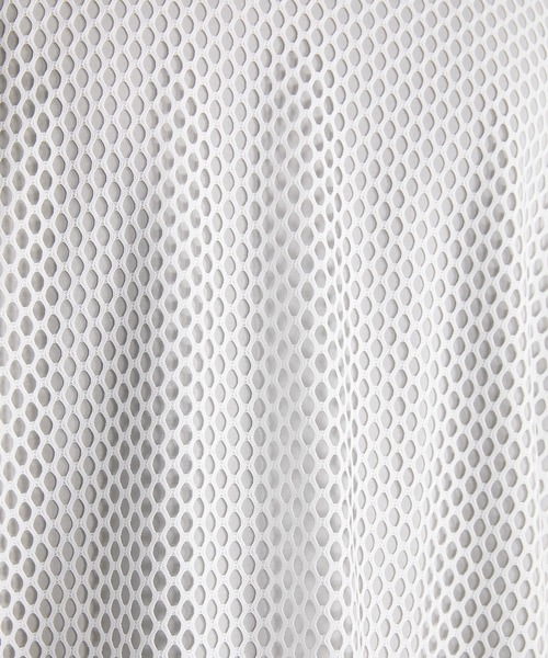 UNITED TOKYO(ユナイテッドトウキョウ)の「ボートメッシュプルオーバー(Tシャツ/カットソー・メンズ・ホワイト/ブラック/ブルー・3/2/1)」の5枚目の写真