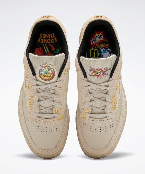 Reebok（リーボック）の「クラブシー 85 / Looney Tunes Club C 85（スニーカー・メンズ・ベージュ系その他・26.5cm/28.0cm/23.0cm/26.0cm/24.5cm/27.5cm/25.5cm/25.0cm/23.5cm/27.0cm/29.0cm/24.0cm/28.5cm）」の6枚目の写真