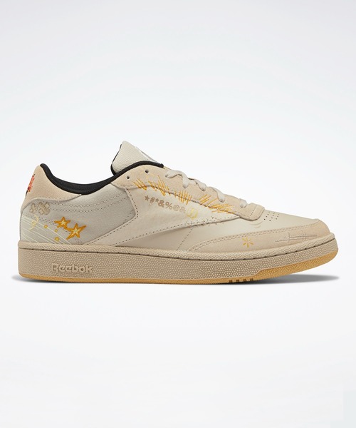 Reebok（リーボック）の「クラブシー 85 / Looney Tunes Club C 85（スニーカー・メンズ・ベージュ系その他・26.5cm/28.0cm/23.0cm/26.0cm/24.5cm/27.5cm/25.5cm/25.0cm/23.5cm/27.0cm/29.0cm/24.0cm/28.5cm）」の3枚目の写真