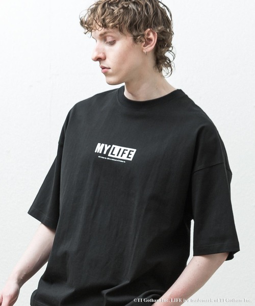 SLICK(スリック)の「ライフTシャツ(フード)(Tシャツ/カットソー・メンズ・ホワイト/ブラック・1/2/3)」の4枚目の写真