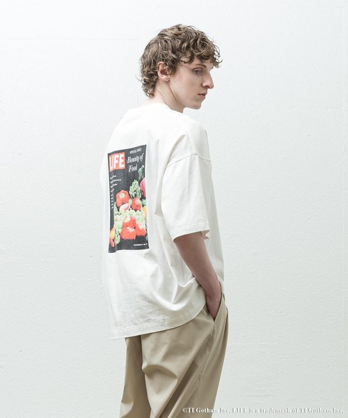 SLICK(スリック)の「ライフTシャツ(フード)(Tシャツ/カットソー・メンズ・ホワイト/ブラック・1/2/3)」の5枚目の写真