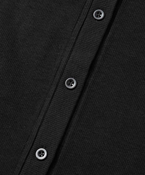 X-girl（エックスガール）の「LOGO L/S CARDIGAN（カーディガン/ボレロ・レディース・ブラック/ネイビー/ピンク・S/M）」の9枚目の写真