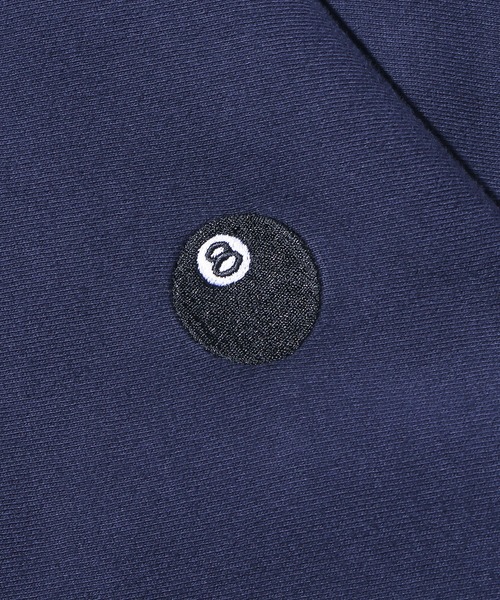 STUSSY（ステューシー）の「STUSSY/ステューシー 8 BALL APP. HOOD パーカー フーディー（パーカー・メンズ・ホワイト/ネイビー/ヘザーグレー/ブラック/クリーム/ライトパープル・M/L/XL/S）」の13枚目の写真