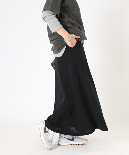 Deuxieme Classe jersey スカート 黒 未使用 Deuxieme Classe（ドゥーズィエムクラス）の「*jersey スカート