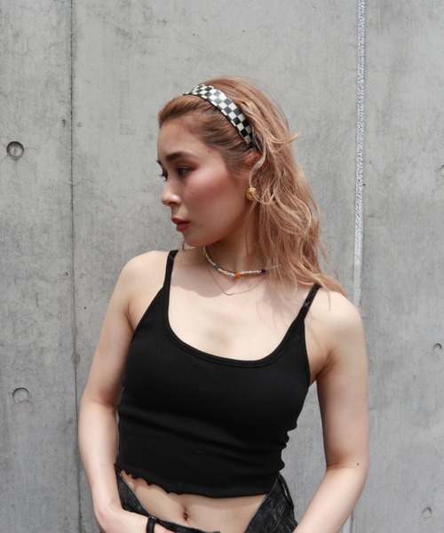 FIG&VIPER（フィグアンドバイパー）の「チェッカーカチューシャ（カチューシャ・レディース・マルチ・FREE）」の6枚目の写真