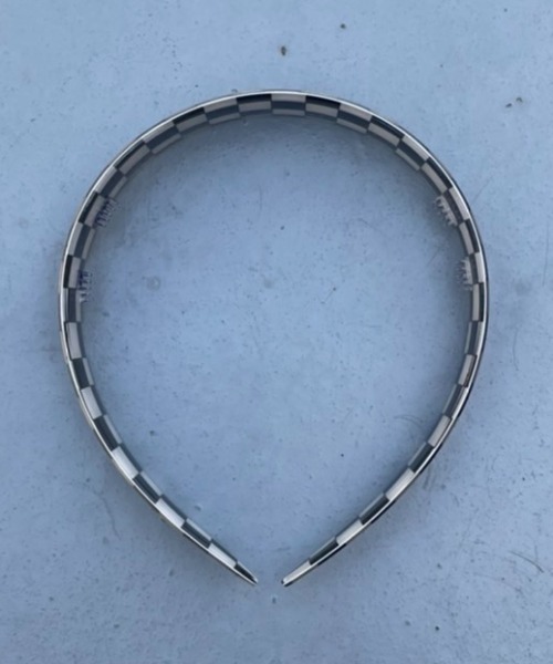 FIG&VIPER（フィグアンドバイパー）の「チェッカーカチューシャ（カチューシャ・レディース・マルチ・FREE）」の7枚目の写真