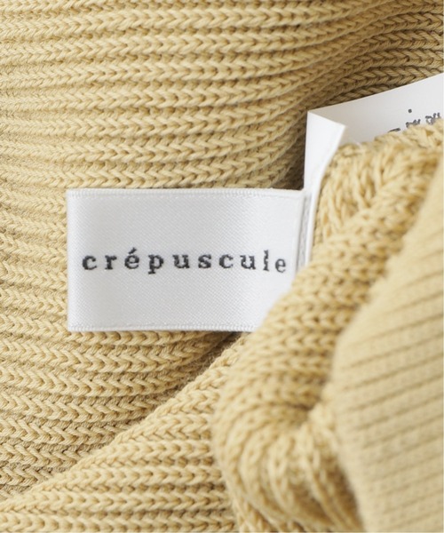 crepuscule(クレプスキュール)の「【CREPUSCULE / クレプスキュール】AZE HENRY NECK L/S(ニット/セーター・メンズ・ベージュ/ブラウン/イエロー/グリーン・1/2)」の6枚目の写真