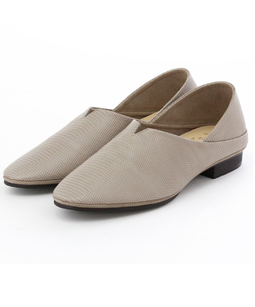 water massage(ウォーターマッサージ)の「【water massage】ソフトバブーシュ/622310(スリッポン・レディース・ブラック/ダークブラウン/ライトグレー/ブルーグレー・23.5cm/24.0cm/24.5cm/22.0cm/23.0cm/21.5cm/22.5cm/25.0cm)」の5枚目の写真