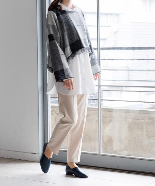 water massage(ウォーターマッサージ)の「【water massage】ソフトバブーシュ/622310(スリッポン・レディース・ブラック/ダークブラウン/ライトグレー/ブルーグレー・23.5cm/24.0cm/24.5cm/22.0cm/23.0cm/21.5cm/22.5cm/25.0cm)」の12枚目の写真