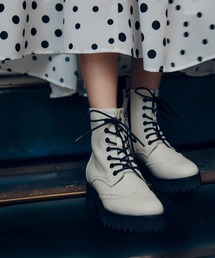 あしながおじさん | レースアップブーツ　-7210087(ブーツ)