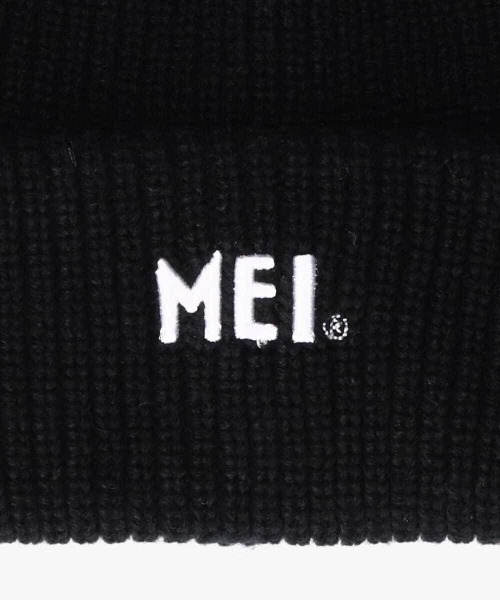 MEI（メイ）の「MEI  3D EMB WATCH ACRYLIC（ニットキャップ/ビーニー・メンズ・グリーン/ベージュ/ライトパープル/ブラック/ライトブルー/グレー・57~59cm）」の20枚目の写真
