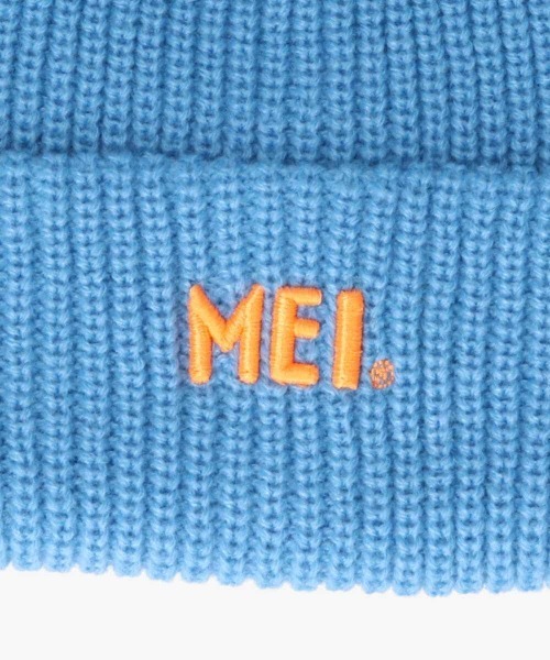 MEI（メイ）の「MEI  3D EMB WATCH ACRYLIC（ニットキャップ/ビーニー・メンズ・グリーン/ベージュ/ライトパープル/ブラック/ライトブルー/グレー・57~59cm）」の10枚目の写真