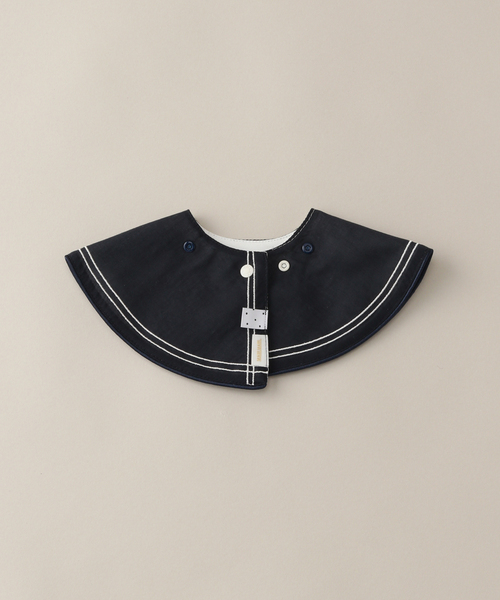 IENA ENFANT（イエナアンファン）の「【MARLMARL】別注 bibs ドット（baby）（スタイ/よだれかけ・キッズ・ネイビー・FREE）」の12枚目の写真