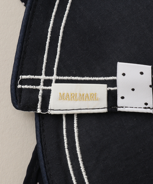 IENA ENFANT（イエナアンファン）の「【MARLMARL】別注 bibs ドット（baby）（スタイ/よだれかけ・キッズ・ネイビー・FREE）」の14枚目の写真